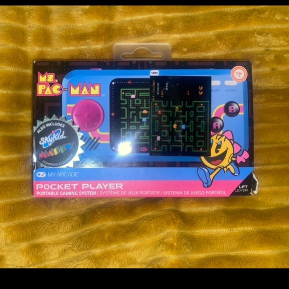 My Arcade Pocket Player Handheld Game Console with 3 Built In Games. New in box! - Picture 2 of 4